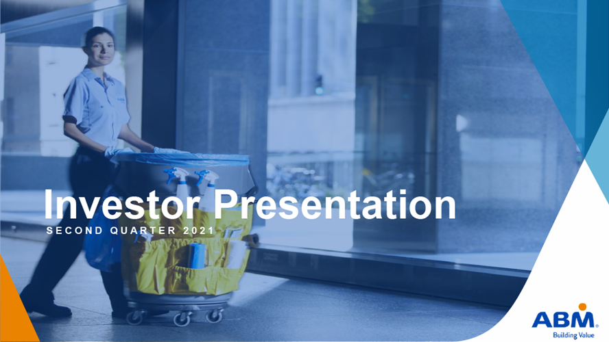 ABM Industries Q2 FY 2021 Conference Call Presentation cover image