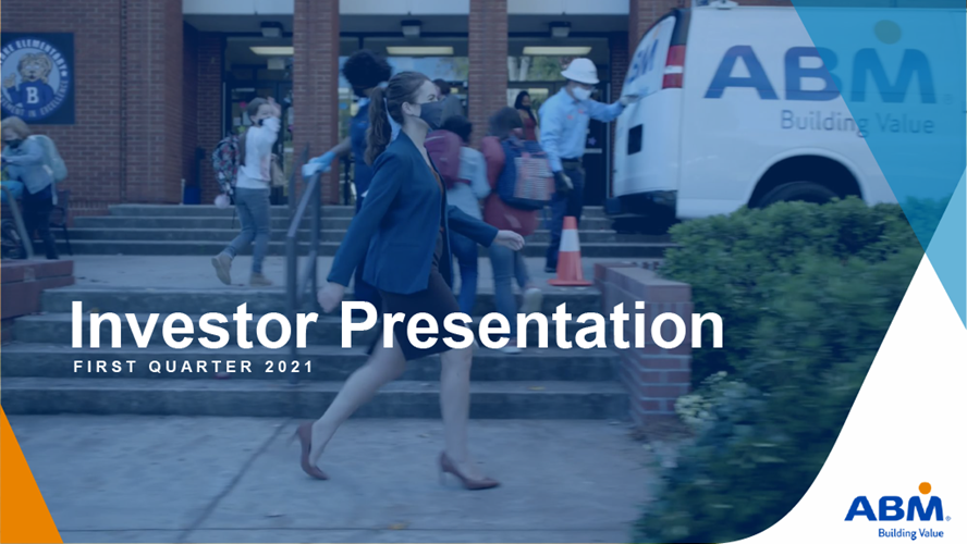 ABM Industries Q1 FY 2021 Conference Call Presentation cover image