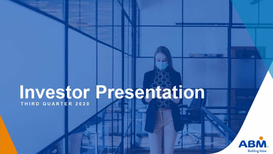 ABM Industries Q3 FY 2020 Conference Call Presentation cover image